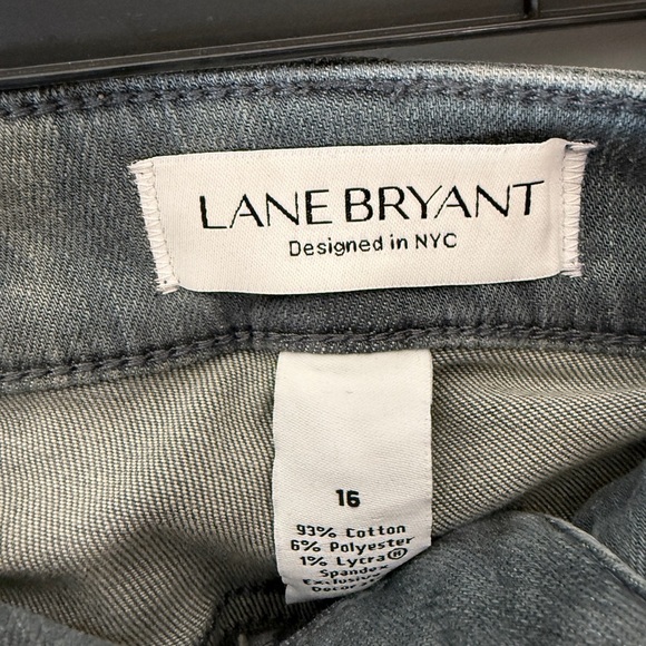 Lane Bryant super stretch mid rise skinny size 16 - Picture 4 of 5